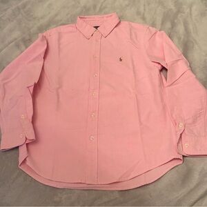 Polo Ralph Lauren Soft Pink Classic Oxford Button-Down Shirt